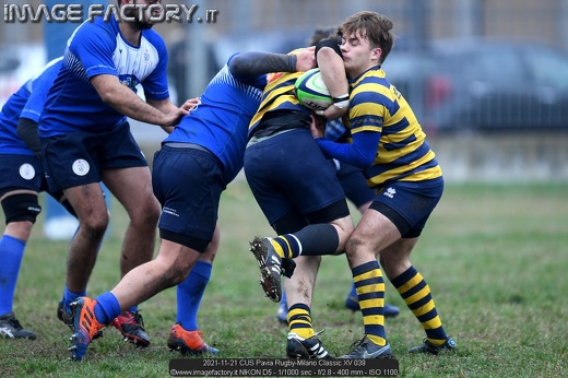2021-11-21 CUS Pavia Rugby-Milano Classic XV 039